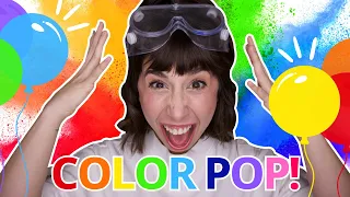 BALLOON POP! Learn to Mix Colors for Kids | Read Aloud, Sing, and Play Along with Bri Reads
