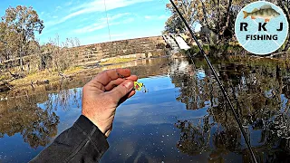 Late season Redfin fishing with lures