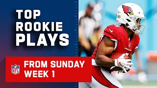 Top Rookie Plays from Sunday Week 1!