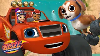 Blaze Rescues Gabby's Dog! | Blaze and the Monster Machines