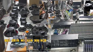 Thanh lý loa 300k vang micro.mixer chỉ 800k xem hết video sẻ thấy sự thật nhé