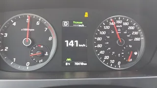 Hyundai Sonata Sport 2.0t (2017) Acceleration 0-200km/hr