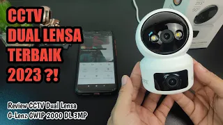 CCTV TWO LENS MOST WAITING FOR YOU!! Complete Review of the Latest 2023 G-Lenz GWIP 2000 DL 3MP CCTV