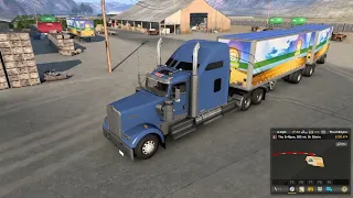 America truck simulator|| short delivery|| Logitech g29