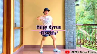 "Flowers" by @MileyCyrus || Easy Fitness Dance Choreography || Workout at Home