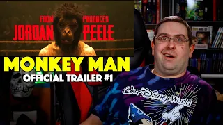 REACTION! Monkey Man Trailer #1 -Dev Patel Movie 2024