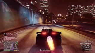 GTA Online Del Perro Pier Time Trial #1 in Vigilante Batmobile (Under Par Time)