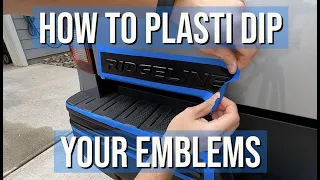 How to Plasti dip badges/emblems on your Vehicle - Step by step Guide with tips and tricks