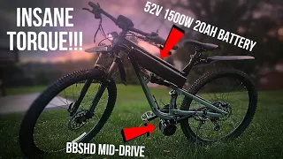 How To Build a 52V 1500W Bafang Mid Drive Ebike