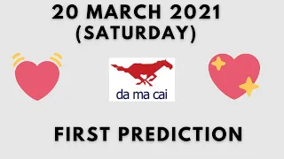 Foddy Nujum Prediction for DaMaCai - 20 March 2021 (Saturday)