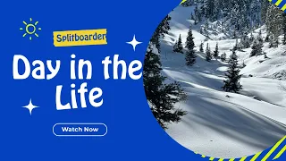 Splitboard Day in the Life of Splitboarder - Testing CAPiTA Spring Break Powder Racer Splitboard