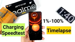 Realme GT Neo 2 Timelapse of Charging  1%-100% Shocking results