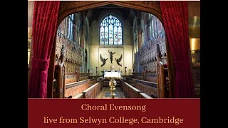 Choral Evensong on Thursday 2 May