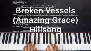 Broken Vessels Hillsong Piano Cover Chords and Melody