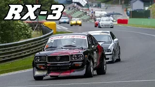 Mazda RX-3 13b historic racecar - 2017 Race 3 at Spa