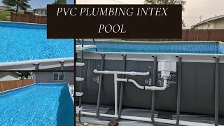 Pool Plumbing - Intex Above Ground Pool - adding PVC to filter system