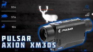 Тепловизионный монокуляр Pulsar Axion XM30S - Обзор. Наблюдение за животными