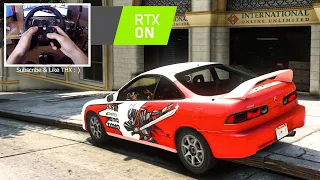 2001 Acura Integra Type R - GTA V | Logitech G29 🔥 Reshade RTX + Graphic Mod