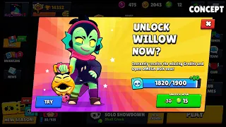 COMPLETE NEW BRAWLER!!!😍-FREE GIFTS BRAWL STARS🎁/CONCEPT