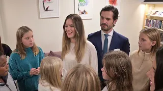 Princess Sofia of Sweden in Värmland with Prince Carl Philip