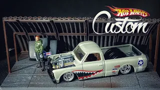 HOT WHEELS RESTO CUSTOM CHEVY C10