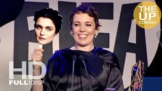 Rachel Weisz wins Best Supporting Actress at BIFAs 2018 for The Favourite, Olivia Colman receives it