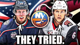 New York Islanders TRIED TO TRADE For Patrik Laine & Jakob Chychrun (Blue Jackets, Coyotes Rumours)