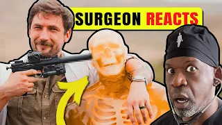 Is A 22 Pistol Actually L€thal? Surgeon Reacts To Pistol vs Human