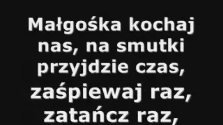 Maryla Rodowicz - Małgośka  nie karaoke tekst napisy słowa