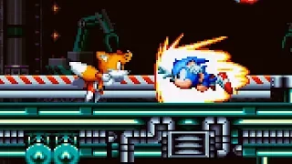 Sonic over Metal Sonic | Sonic Mania PLUS Mods ❄ Walkthrough