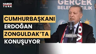 #CANLI - Cumhurbaşkanı Erdoğan Zonguldak mitinginde konuşuyor