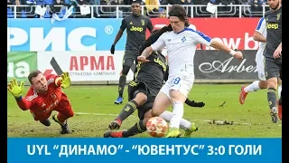 Юнацька Ліга УЄФА. ДИНАМО Київ - ЮВЕНТУС Турін 3:0. ГОЛИ