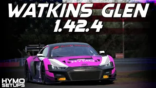 Watkins Glen Hotlap + SETUP | 1:42.4 | Audi R8 LMS EVO II | Assetto Corsa Competizione v1.9.5