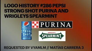 Logo History #286 Pepsi Strong Shot Purina and Wrigleys Spearmint