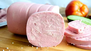 Weird Mortadella recipe. Recipe CHECK! Popular Sausage in a BOTTLE