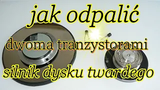 dwutranzystorowy sterownik do silnika dysku twardego