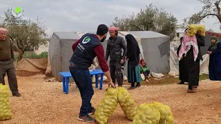 Potatoes Distribution In Syria ~ March 2022