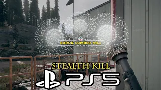 BARON LUMBER MILL LIBERATED [Far Cry 5 Stealth kill ]