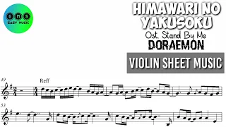 Karaoke || Himawari No Yakusoku - Doraemon || Violin Sheet Music