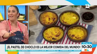 Pastel de choclo: Camila chef les enseña exquisita preparación. Tu Día, Canal 13