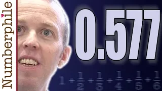 The mystery of 0.577 - Numberphile