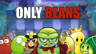 Can You Beat Plants vs Zombies 2 With ONLY BEANS [Dark Ages]