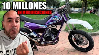 10 Millones 💰en Modificaciones! Yamaha DT 125 la mas aleta de Pereira - Fullgass