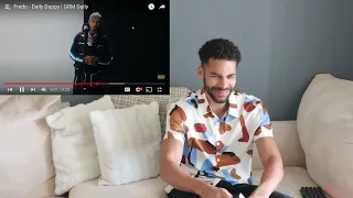 Fredo - Daily Duppy | GRM Daily [AMERICAN🇺🇸REACTION]