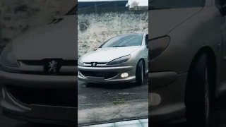 Peugeot 206 Tuning #exhaust #tuning #automobile #turbo #turbo #drift #drift #edit #funny