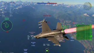 [War Thunder Dev] F-16C With AIM-120A AMRAAM