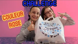 20 EUROS CHALLENGE ACTION :COULEUR ROSE