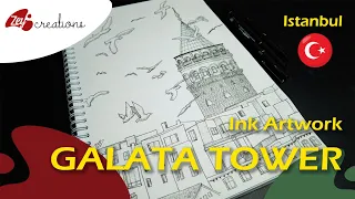Galata Tower -  Istanbul | Drawing