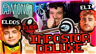 DIE BESTEN IMPOSTOR DER WELT! 😈 | AMONG US mit ELI, ELDOS, FOKUS KUBA & CO.