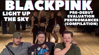 [BLACKPINK: Light Up The Sky] Pre-Debut Evaluation Performances (Compilation) REACTION